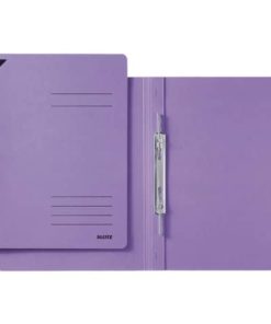 3040 Spiralhefter – A4, 250 Blatt, kfm. Heftung, Recycling-Karton, violett