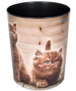 Papierkorb – 13 L, Kätzchen