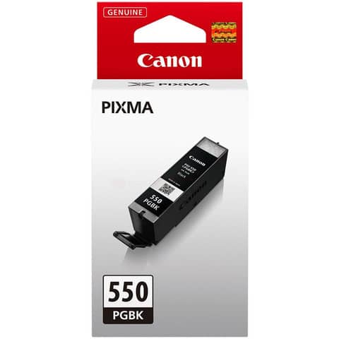 Original Canon Tintenpatrone schwarz pigmentiert (6496B001,6496B001AA,PGI-550PGBK)