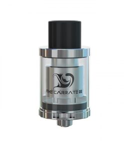 Teslacigs | The Carrate 22mm RTA | Selbstwickler | Silber