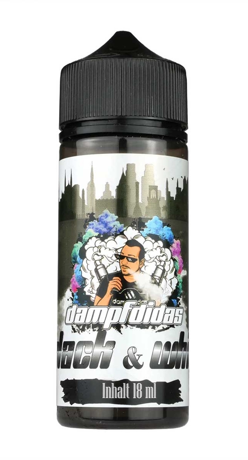 Dr. Kero | Dampfdidas | Black & White | 18 ml Fill Up Aroma