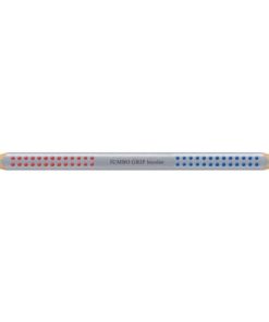 Silbentrennstift Jumbo Grip – rot/blau