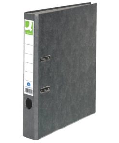 Wolkenmarmor-Ordner – A4, 50 mm, grau