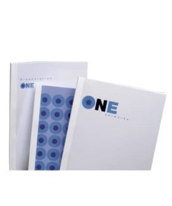 Thermomappe – A4, 3 mm/30 Blatt, weiß, 100 Stück