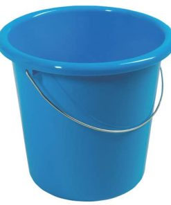 Eimer – Plastik, rund, 10 Liter, blau