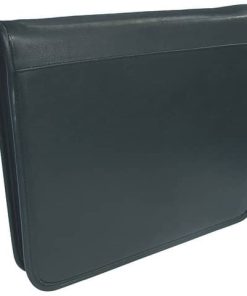 Collegemappe – A4, schwarz, 4-Ringe Ø 34 mm, mit Solarrechner