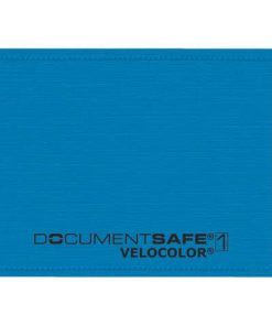 Ausweishülle Document Safe® VELOCOLOR® – 90 x 63 mm, PP, blau