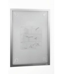 Info-Rahmen DURAFRAME® WALLPAPER – A3, 323 x 446 mm, silber