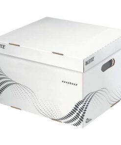 6136 Archiv Container easyboxx M – Wellpappe (RC), Tragkraft 15 kg, weiß
