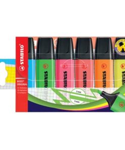 Textmarker – BOSS ORIGINAL – 6er Pack – mit 6 verschiedenen Farben