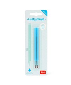 2 Ersatzpatrone für Gelstift Sky blau