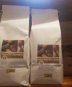Kartoffelbrot mit Nuss – Brotbackmischung