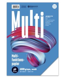Multifunktionspapier 7X PLUS – A4, 160 g/qm, weiß, 35 Blatt