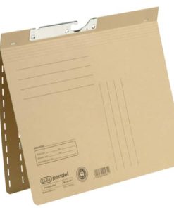 Pendelhefter – kfm. Heftung, Natronkarton (RC), A4, naturbraun