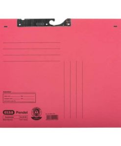 Pendelhefter – kfm. Heftung, Manilakarton, A4, rot
