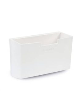 Whiteboard Zubehörhalter – 158 x 98 x 69 mm, magnetisch, weiß