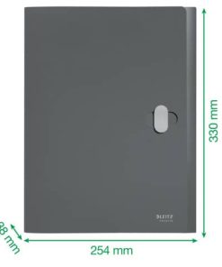 4623 Ablagebox Recycle – A4, 30 mm, PP, klimaneutral, schwarz