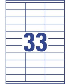 3421 Universal-Etiketten ultragrip – 70 x 25,4 mm, weiß, 3.300 Etiketten, permanent