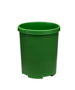 Großpapierkorb KLASSIK XXL – 50 Liter, rund, extra stabil, grün