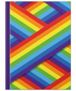 Notizbuch Colorful Life – A4, blanko, 96 Blatt