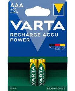 Rechargeable Accu Power – Micro/AAA, 1,2 V, 800 mAh, 2er-Bister