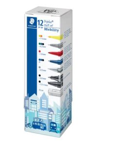 Schreibgeräteset triplus® multi Set 34 – 12-tlg.