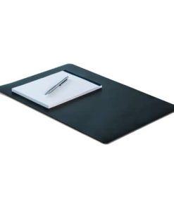 Schreibunterlage mit Dekorrille – Kunststoff, 420 x 300 mm, schwarz