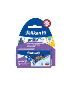 griffix® Tintenpatrone für Füllhalter Tiere, königsblau