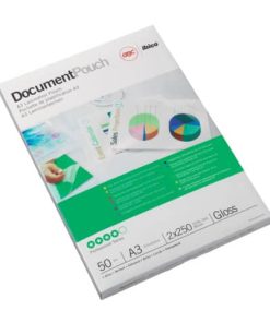 Laminiertasche – A3, 250 Micron, glänzend, 50 Stück, glasklar