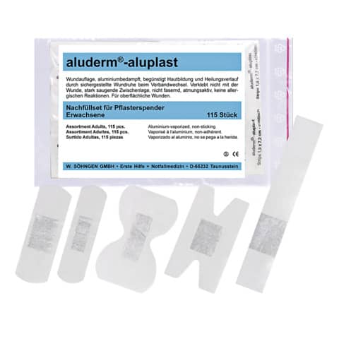aluderm®-aluplast Nachfüllset für Pflasterspender