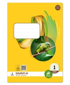 Heft LIN1 – A4, 32 Blatt, 80g/qm,  liniert