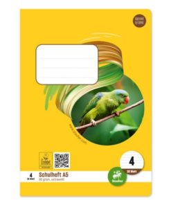 Heft LIN4 – A5, 32 Blatt, 80 g/qm, liniert