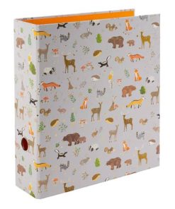 Motivordner Woodland charm – A4, 80 mm, brown