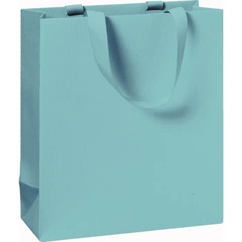 Geschenktragetasche One Colour – 18 x 21 x 8 cm, hellblau