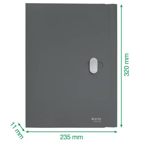 4622 Dokumentenmappe Recycle – A4, PP, klimaneutral, grün