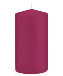 Stumpenkerze – 150 x 80 mm, mit ASF, cardinal