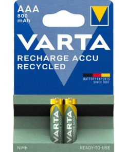 Rechargeable Accu Power – Micro/AAA, 1,2 V, 800 mAh, Recycled, 2er Blister