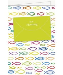 Firmungskarte Geldscheinfach – inkl. Umschlag