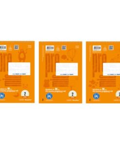 Spiralblock LIN 2 – A5, 40 Blatt, 4 mm liniert, 90 g/qm