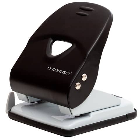 Locher, 40 Blatt, schwarz/grau