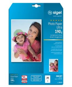 Inkjet Fotopapier Ultra – A4, hochglänzend, 190 g/qm, 20 Blatt