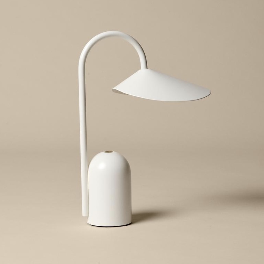 Arum Portable Lamp Weiß ferm LIVING – Bild 2