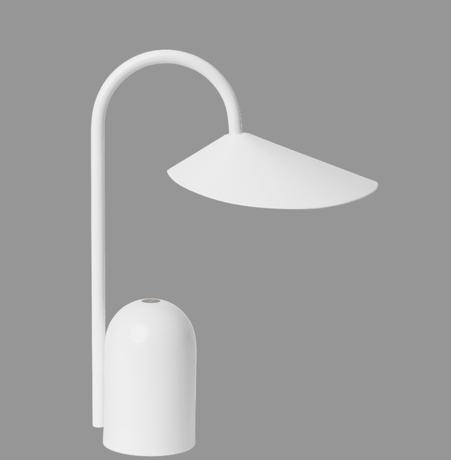 Arum Portable Lamp Weiß ferm LIVING – Bild 3