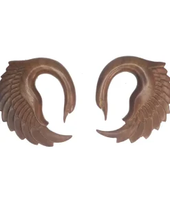 Ohrschmuck Dehnspirale Schwan
