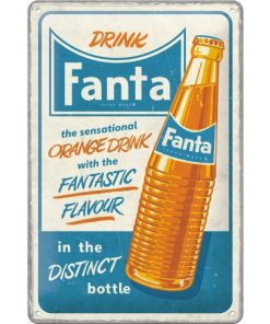 Blechschild Fanta  Sensational Orange Drink
