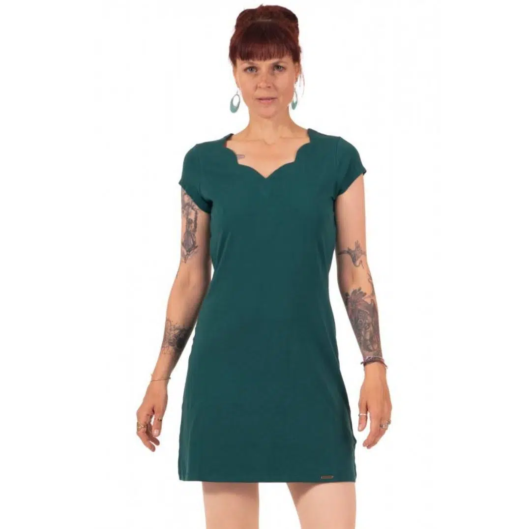 Kleid Chapati Design „Dana“ Bio GOTS Jersey – Bild 3