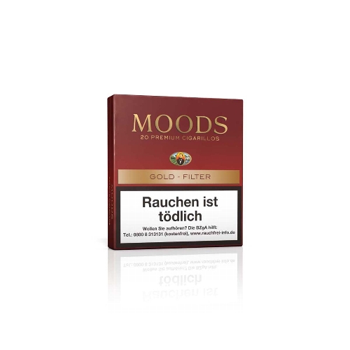 Dannemann Moods Gold Filter 20er