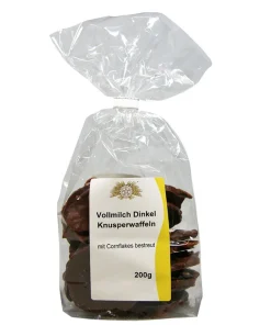 Vollmilch-Dinkelknusperwaffeln Cornflakes