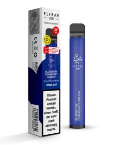 Elfbar 600 CP Einweg E-Zigarette Blueberry Cranberry Cherry 20mg
