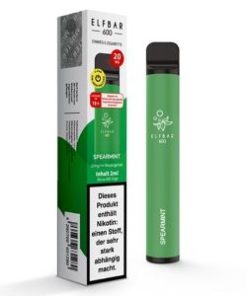 Elfbar 600 CP Einweg E-Zigarette Spearmint 20mg